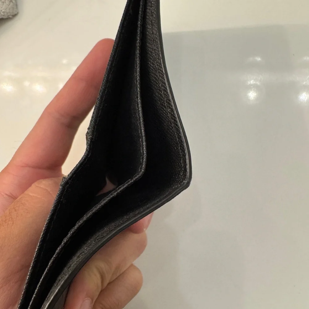 Louis Vuitton Supreme Black Textured Wallet - Picture 5 of 5